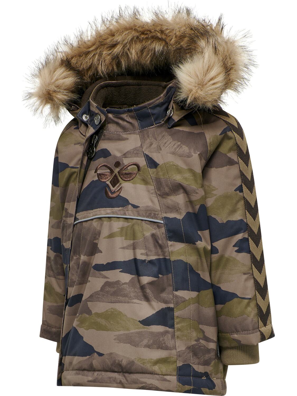 Hummel Куртка для межсезонья в зеленом цвете — фото 3