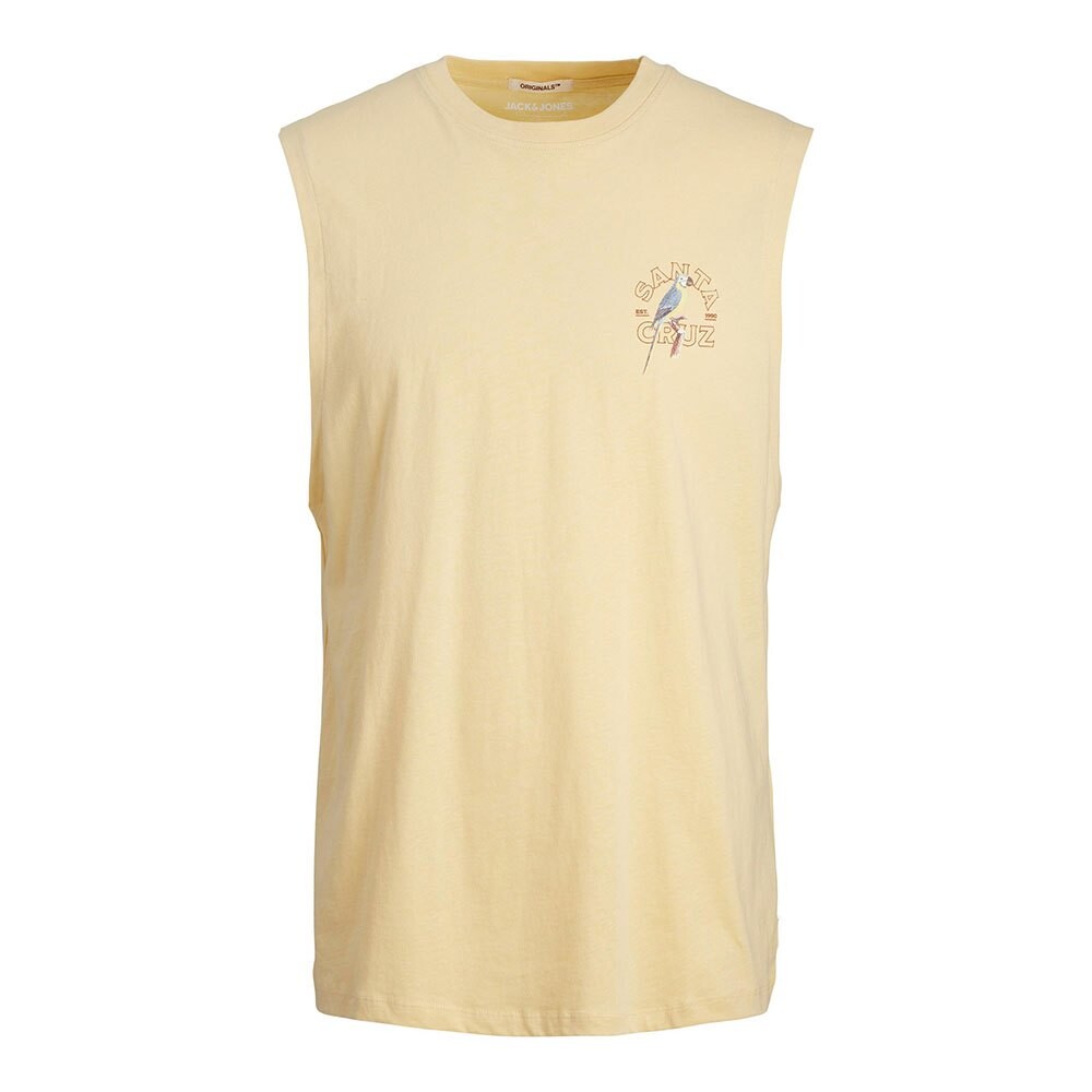 

Футболка Jack & Jones Mykonos sleeveless T-shirt, желтый