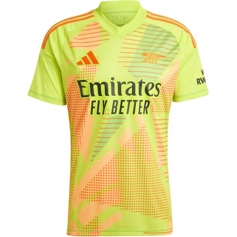 

Футбольная майка Арсенала мужская полусолнце желтая Adidas, желтый