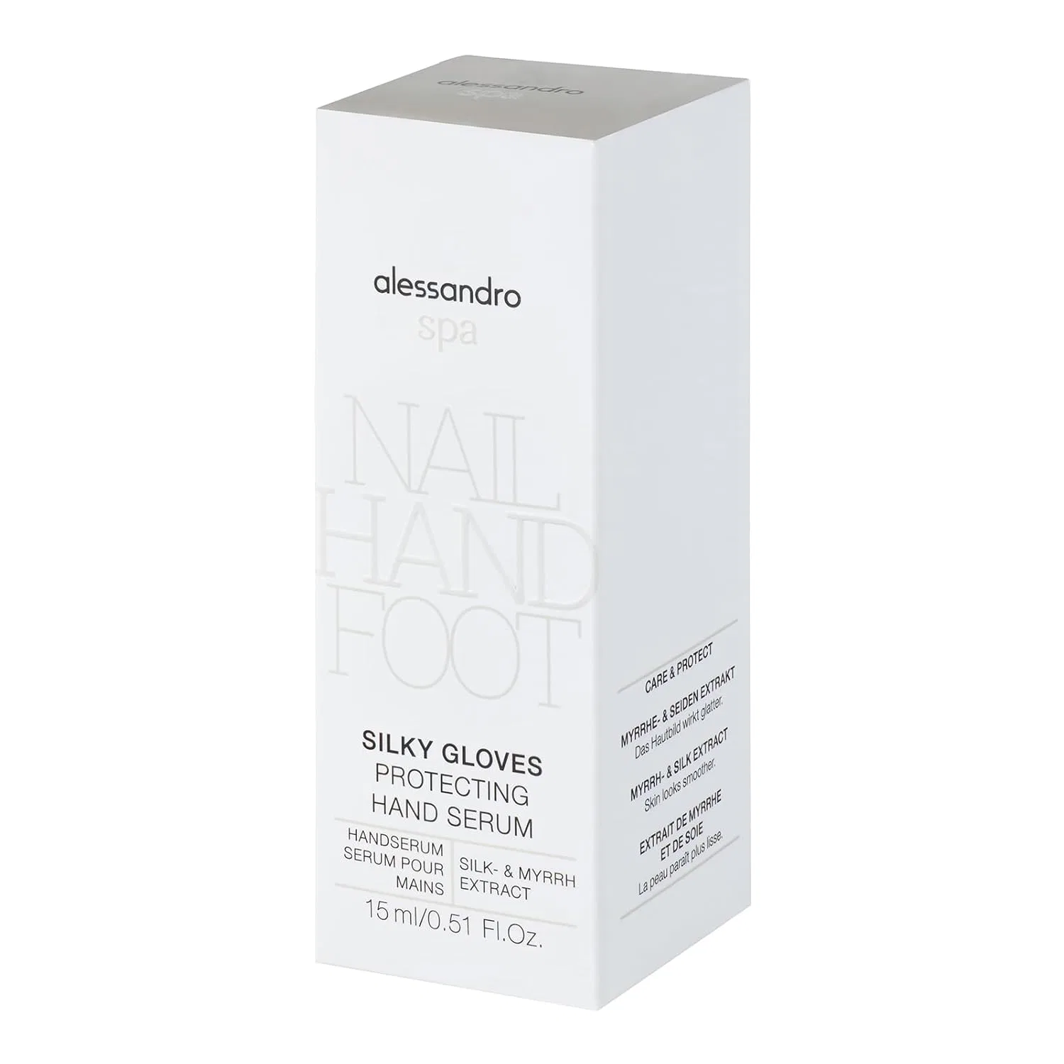 Защитная сыворотка для рук alessandro Spa Silky Gloves (15 мл) ‎Alessandro, White — фото 2