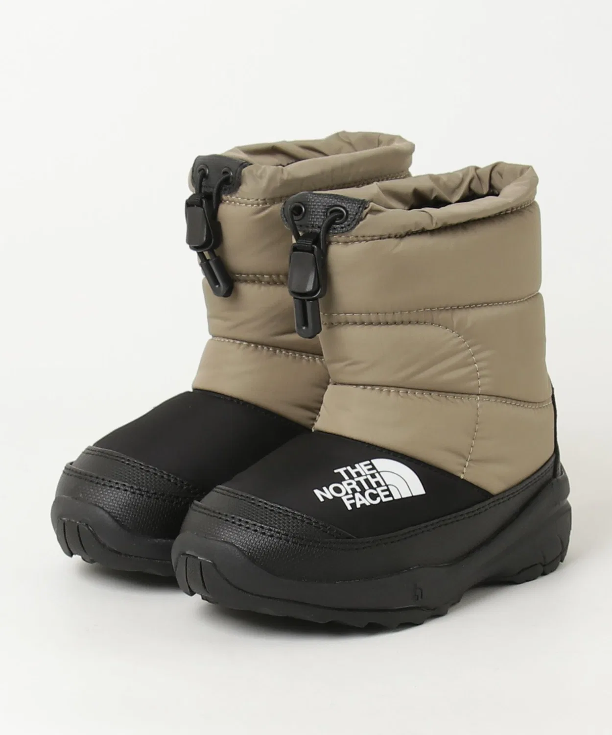 Зимние ботинки The North Face Nuptse Bootie VII детские бежевые