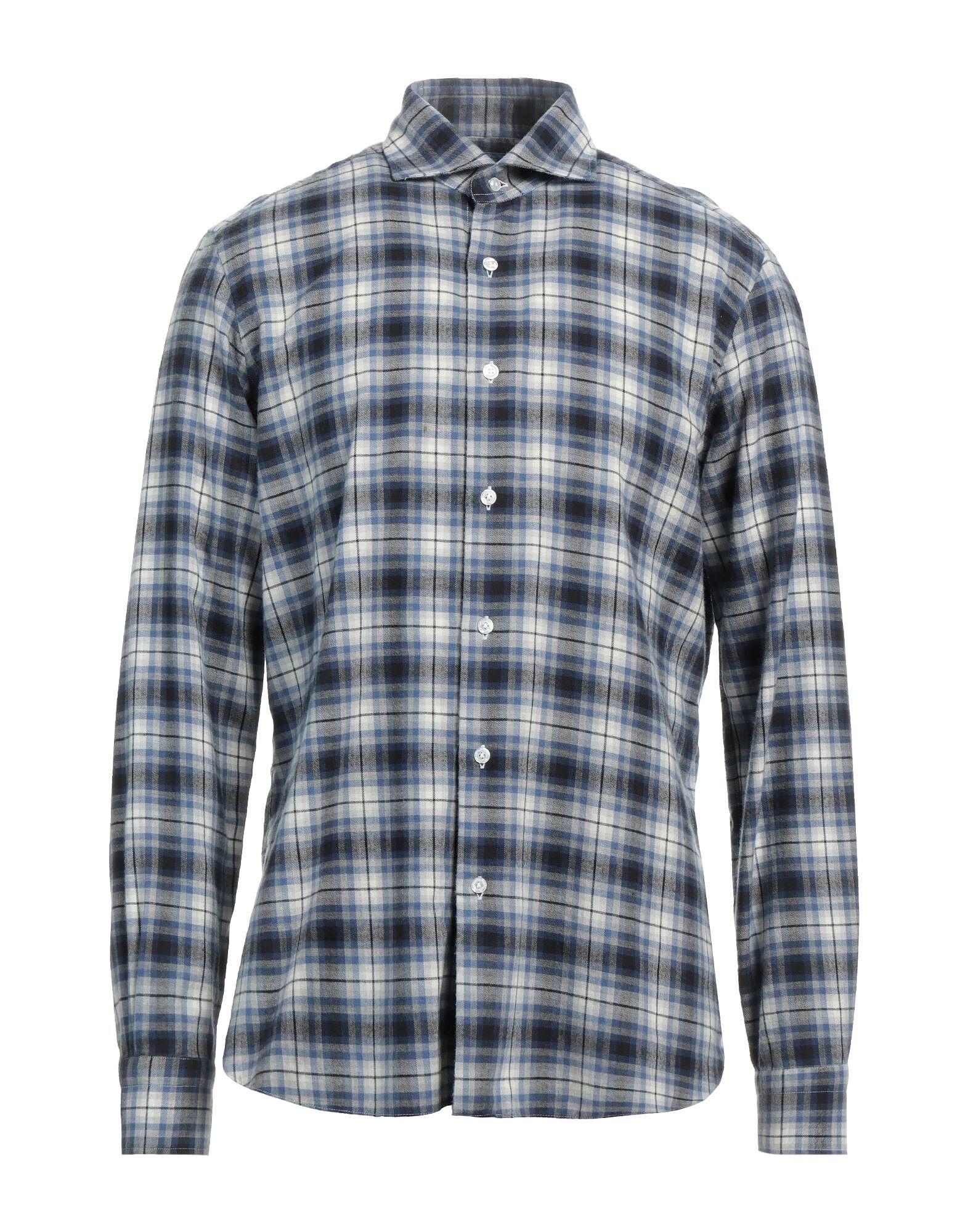 

Рубашка Dandylife By Barba Napoli, серо-синий