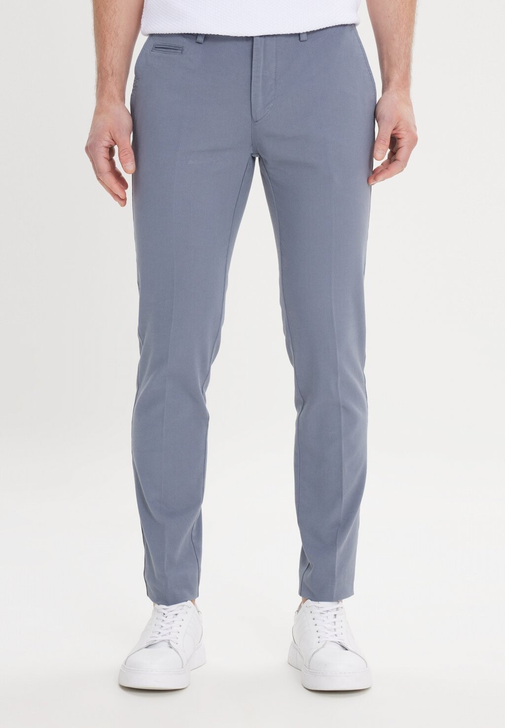 

Брюки SLIM FIT SIDE POCKET AC&CO / ALTINYILDIZ CLASSICS, светло-голубой