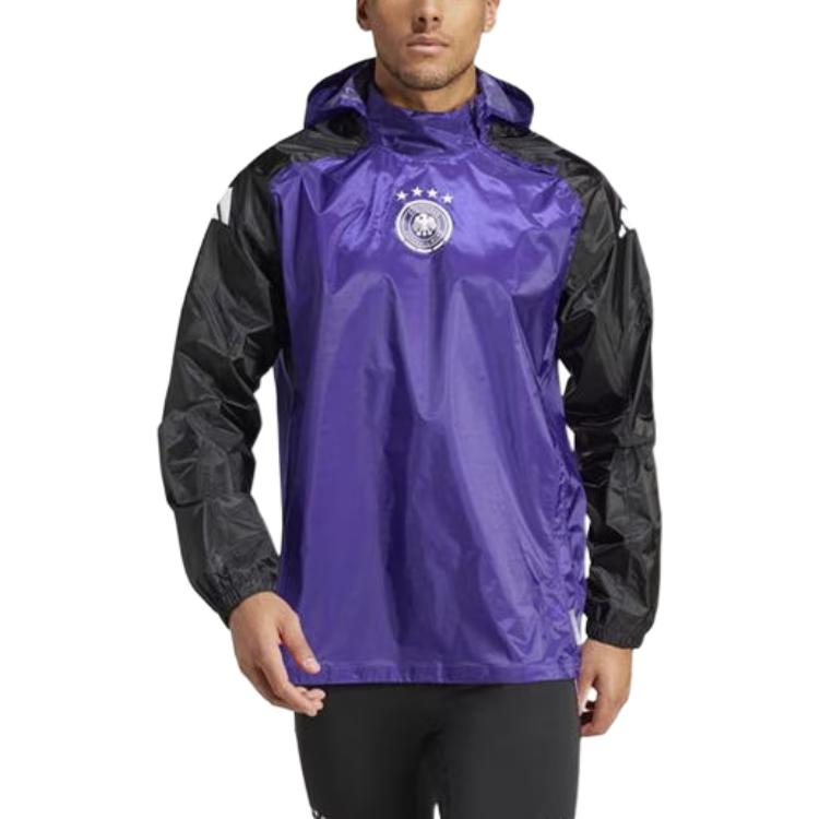 Футболка Germany Soccer Jersey Men's Adidas, фиолетовый — фото 2