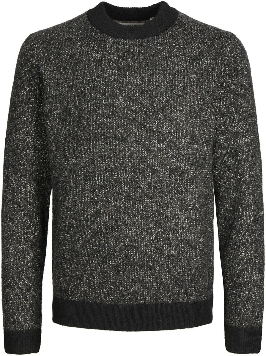 

Свитер с круглым вырезом Jack & Jones "JCOSPACE KNIT MOCK NECK SN", черный