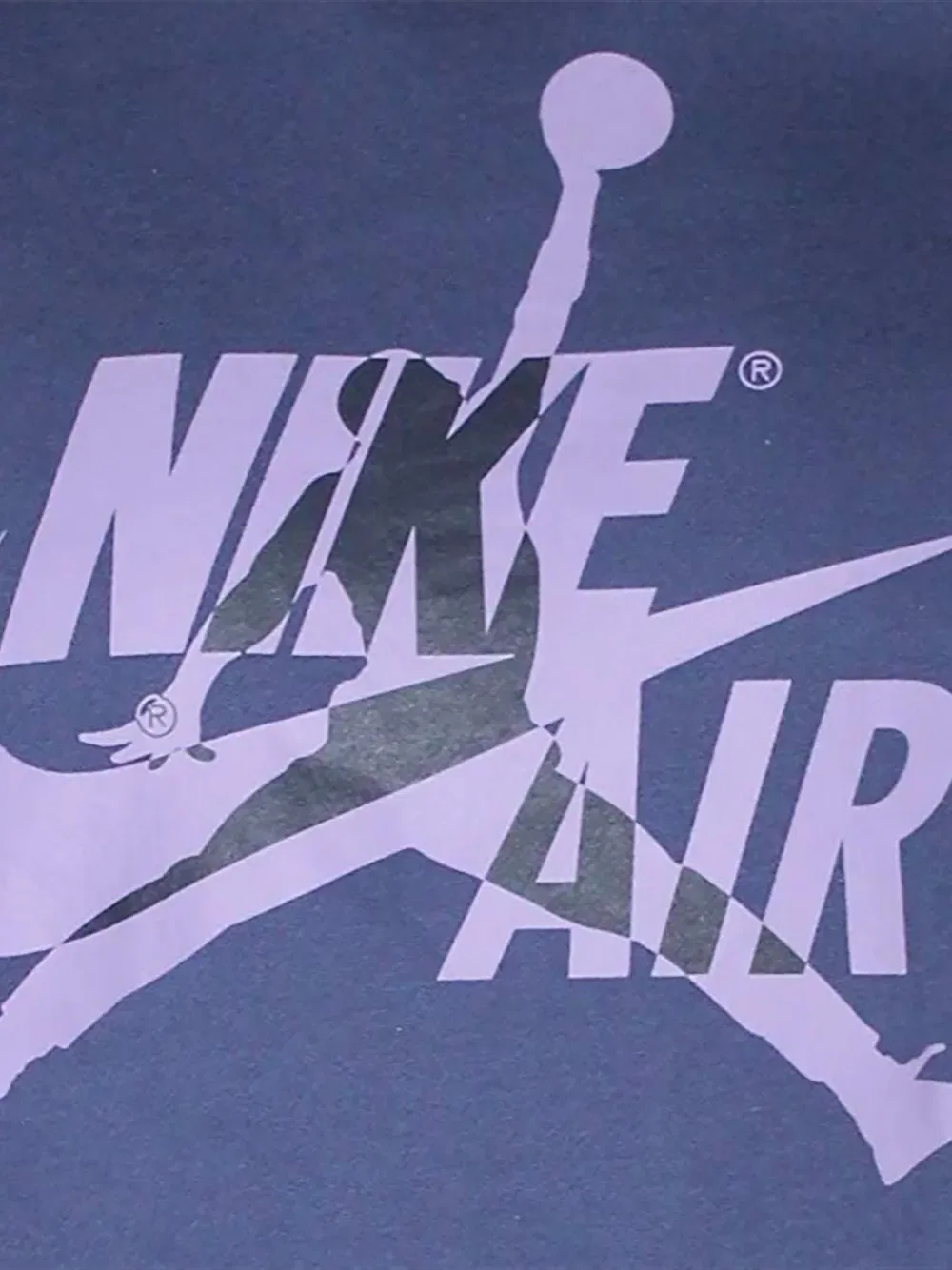 Классическая толстовка с круглым вырезом Jumpman Jordan, синий — фото 2