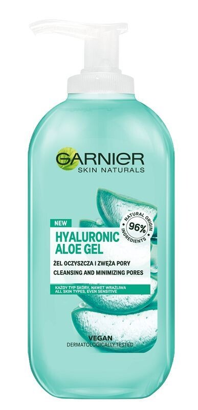 

Garnier Skin Naturals Hyaluronic Aloe гель для лица, 200 ml