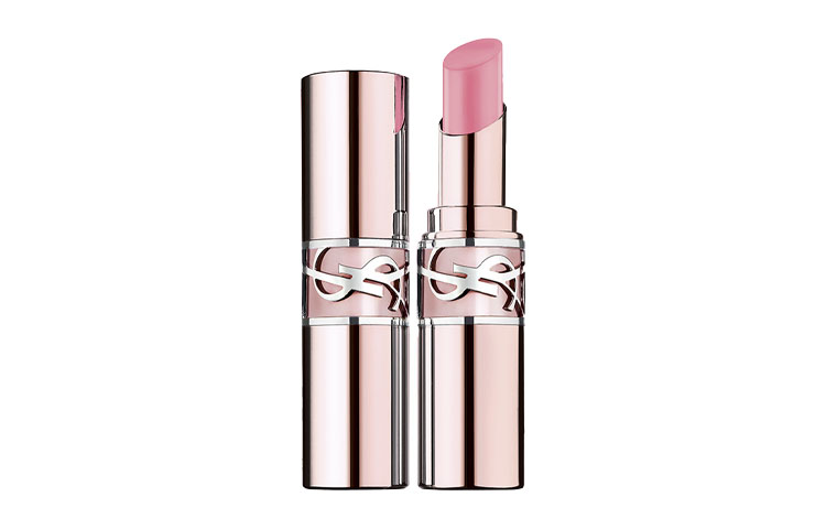 SAINT LAURENT Pink Tube, Love Glow Soft Light бальзам для губ помада глянцевая увлажняющая — фото 2