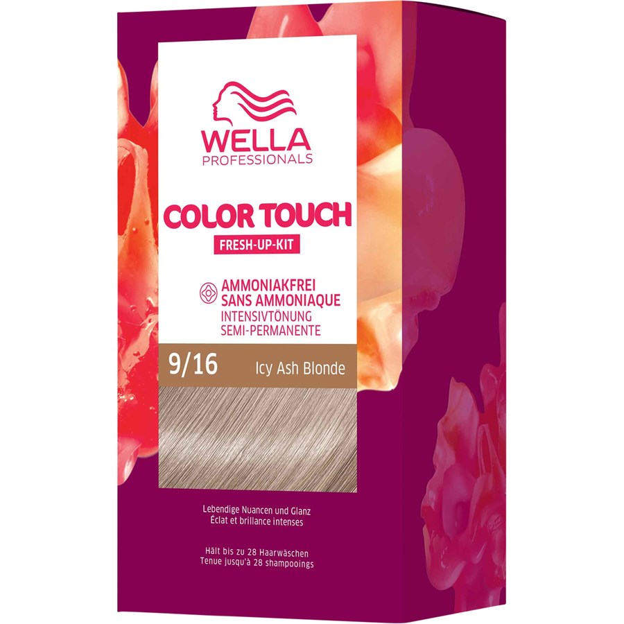 

Краска для волос Wella Color Touch Fresh-Up-Kit, 9/16 Icy Ash Blonde / 130 ml