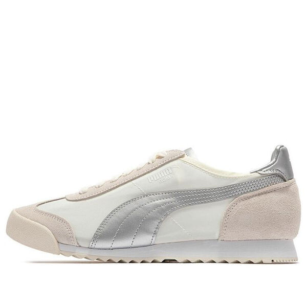 

Кроссовки roma og nylon metallic 'whisper white silver' Puma, бежевый