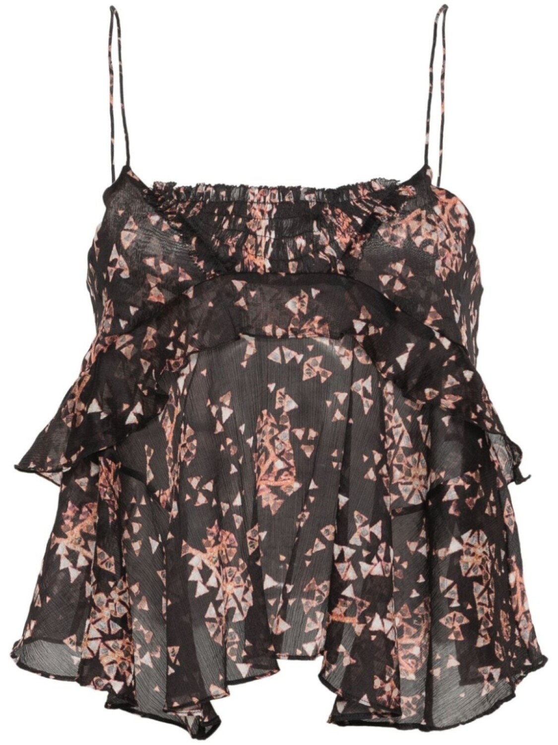 

Блузка Anissa с рюшами ISABEL MARANT, черный