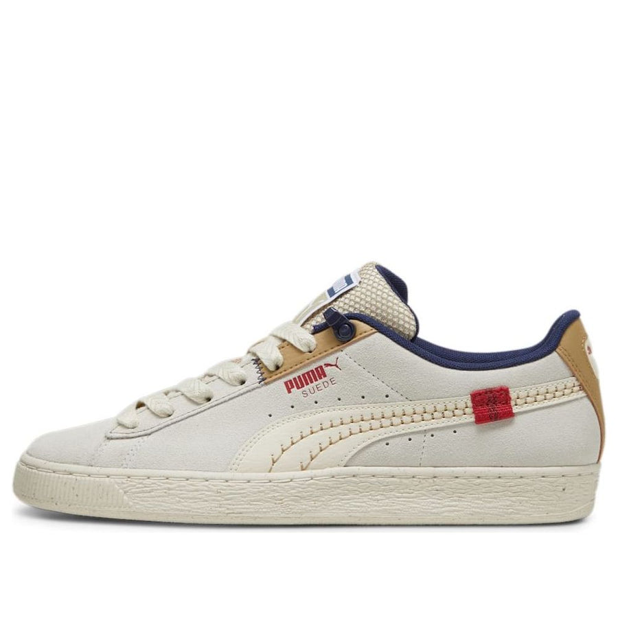 

Кроссовки PUMA Suede 'Expedition Vapor Grey Prairie Tan', серый