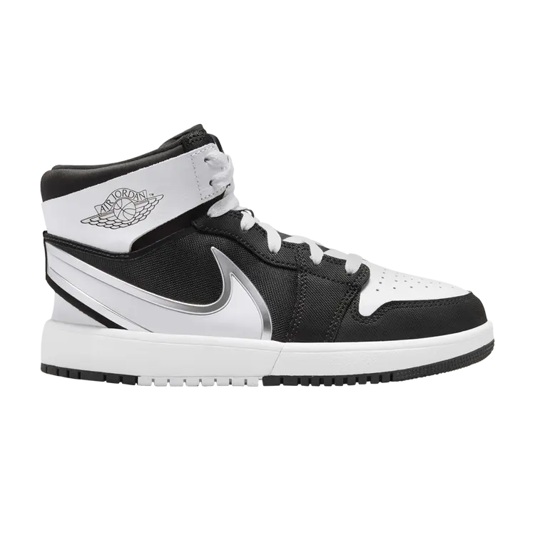 

Кроссовки Air Jordan 1 Mid RM EasyOn GS, черный/белый