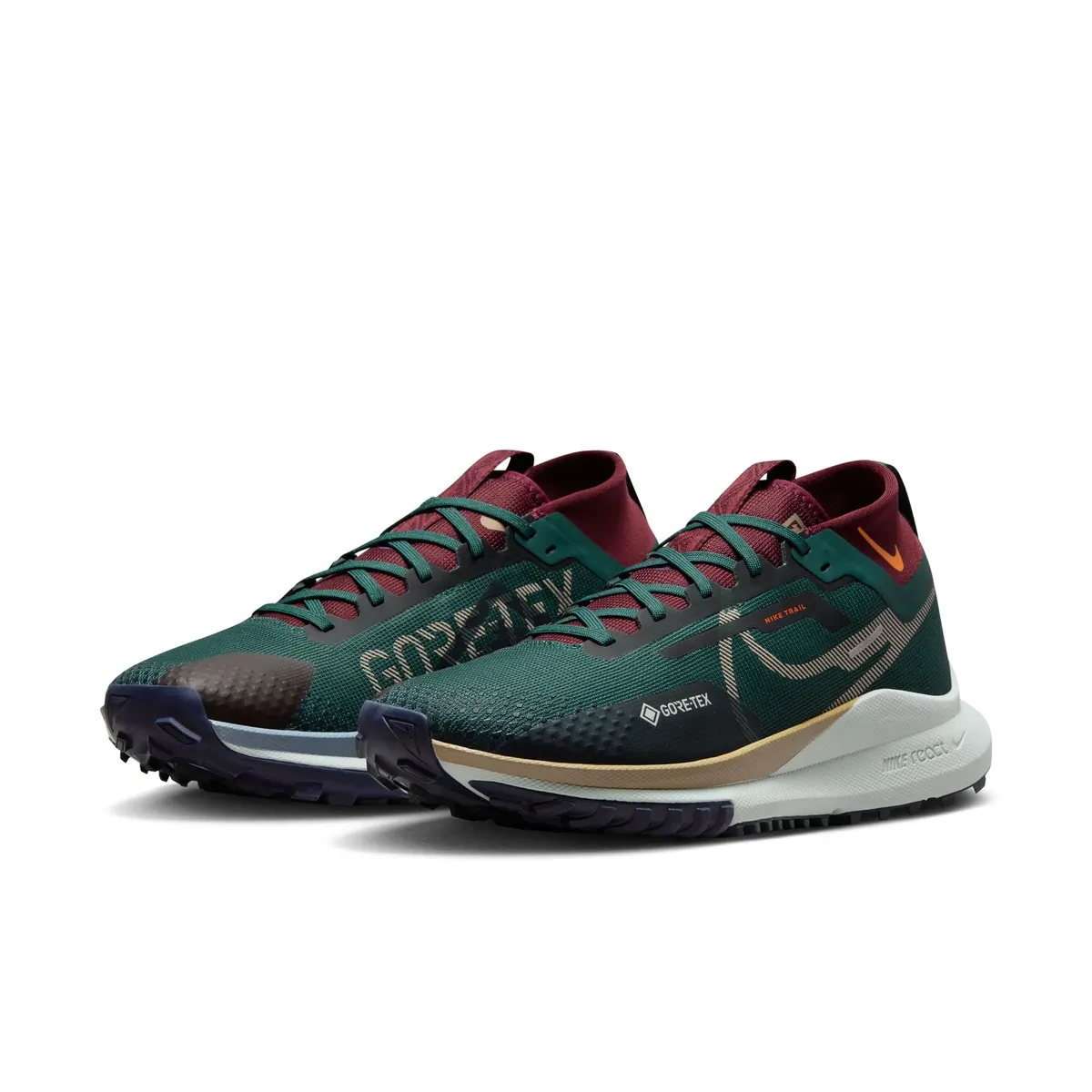 

Кроссовки Nike "PEGASUS TRAIL 4 GORE-TEX WATERPROO", водонепроницаемые, зеленый
