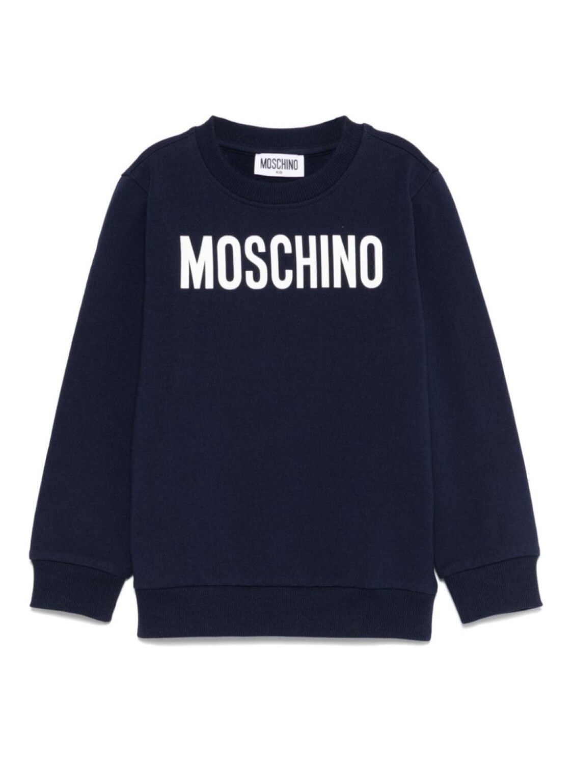 

Moschino Kids толстовка с логотипом, синий