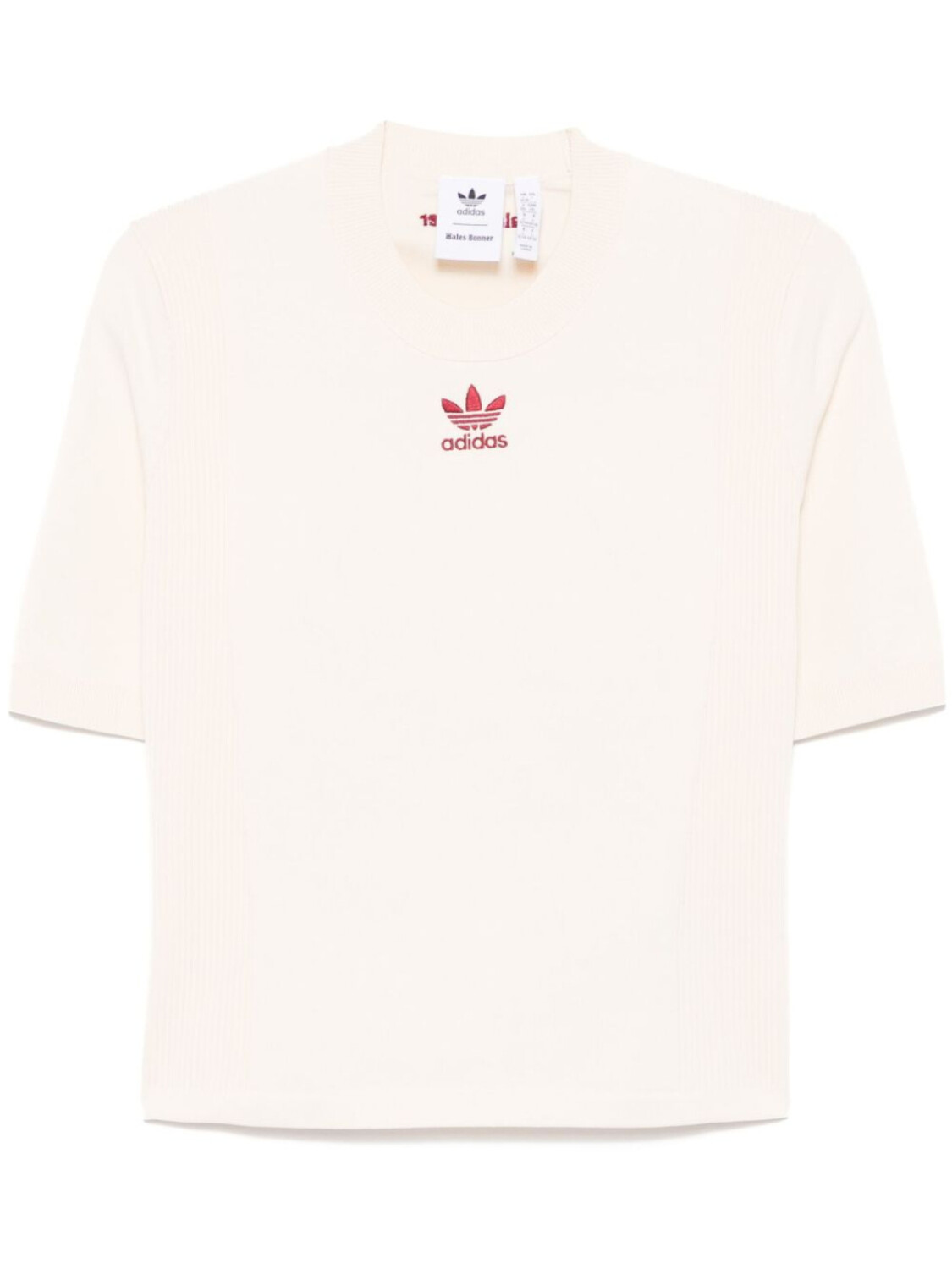 

Adidas футболка из коллаборации с Wales Bonner, нейтральный цвет
