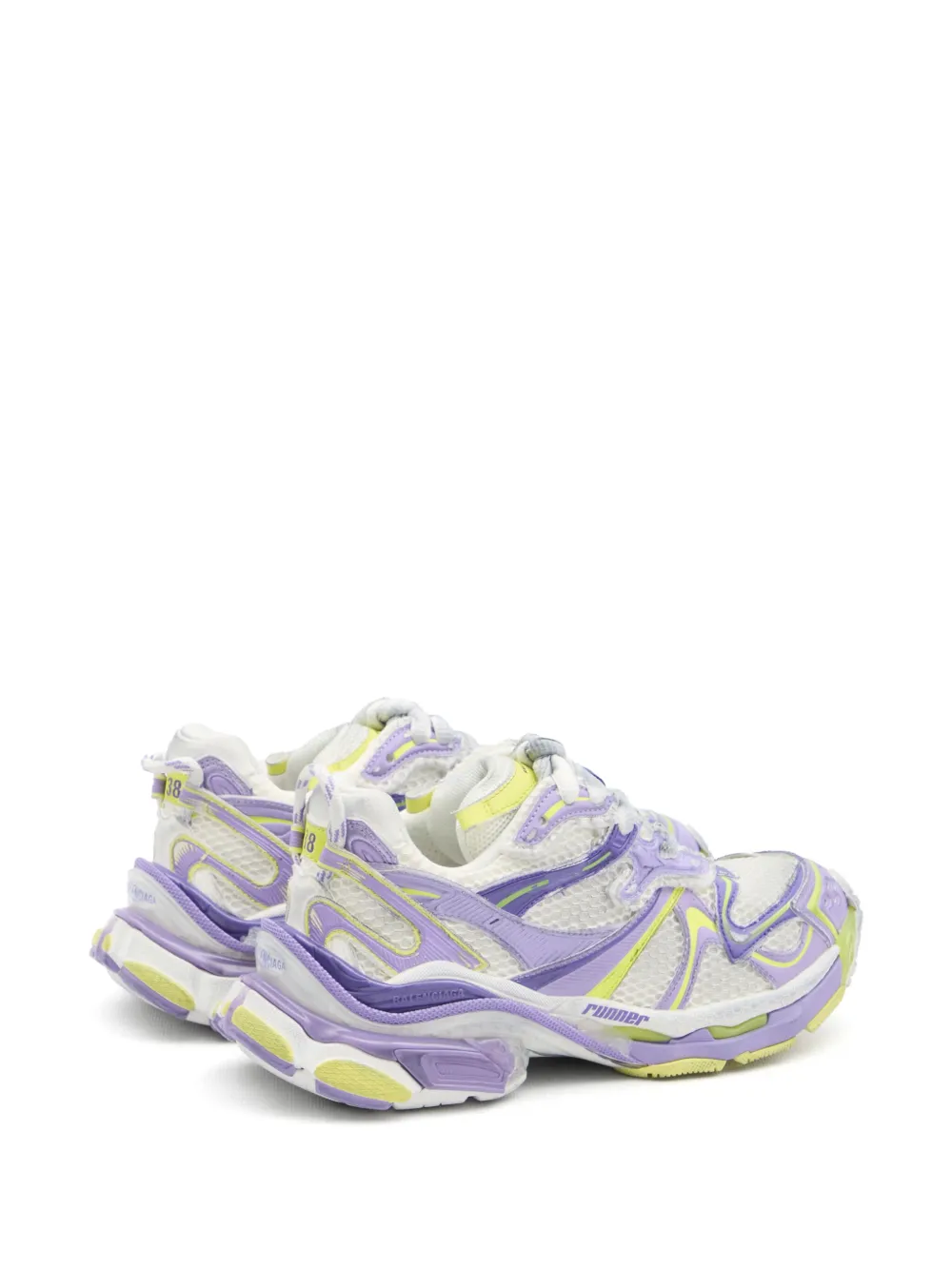Кроссовки Runner 2 BALENCIAGA, фиолетовый — фото 3