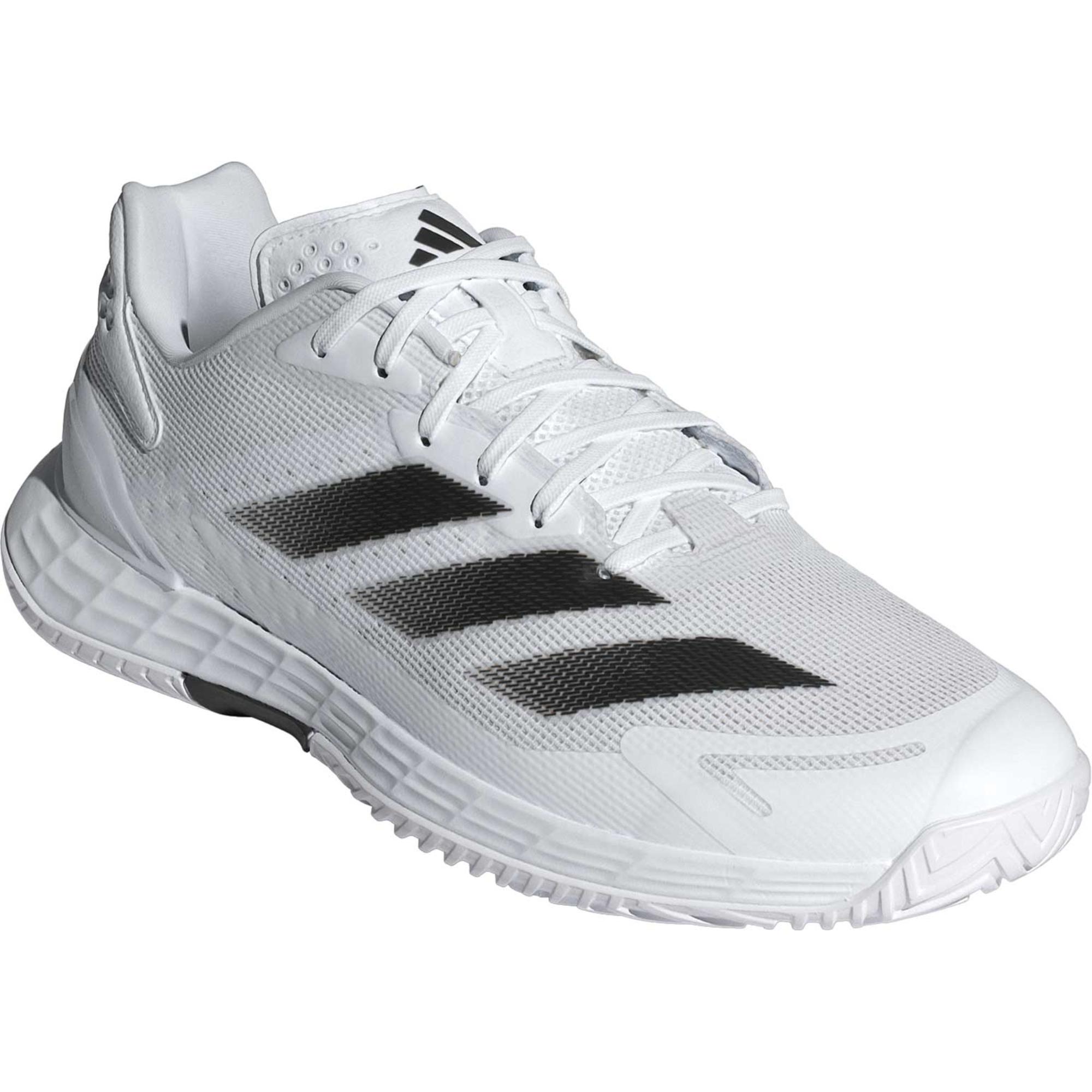 Мужские кроссовки Defiant Speed 2 для корта Adidas, Cloud White/Core Black/Grey One — фото 2