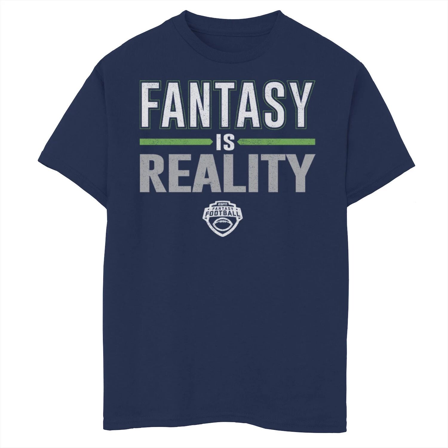 

Зеленая футболка с графическим логотипом ESPN Fantasy Is Reality для мальчиков 8–20 лет Licensed Character, Зеленый, Зеленая футболка с графическим логотипом ESPN Fantasy Is Reality для мальчиков 8–20 лет Licensed Character