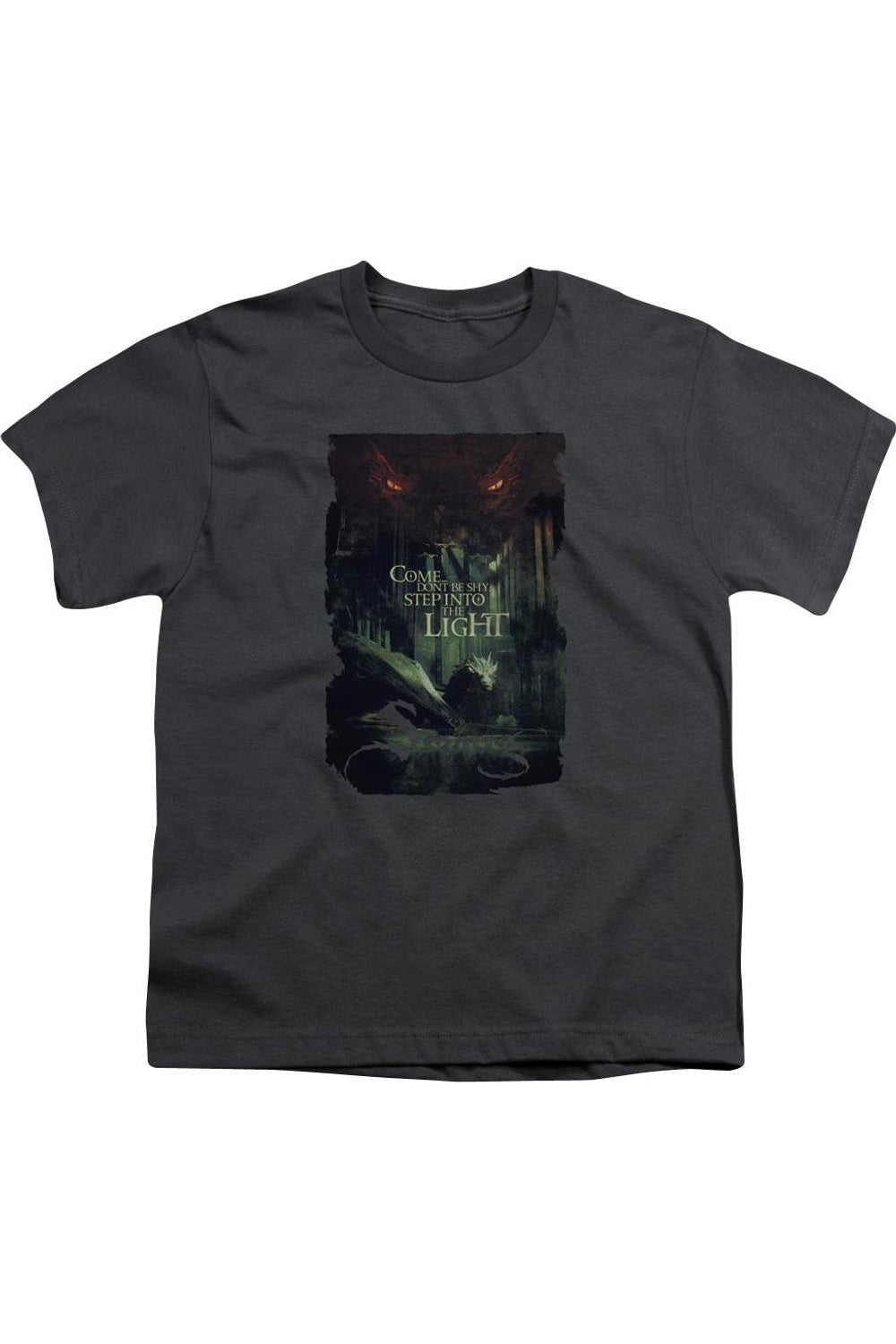 

Футболка с коротким рукавом "Hobbit Taunt" для детей Gildan, Charcoal