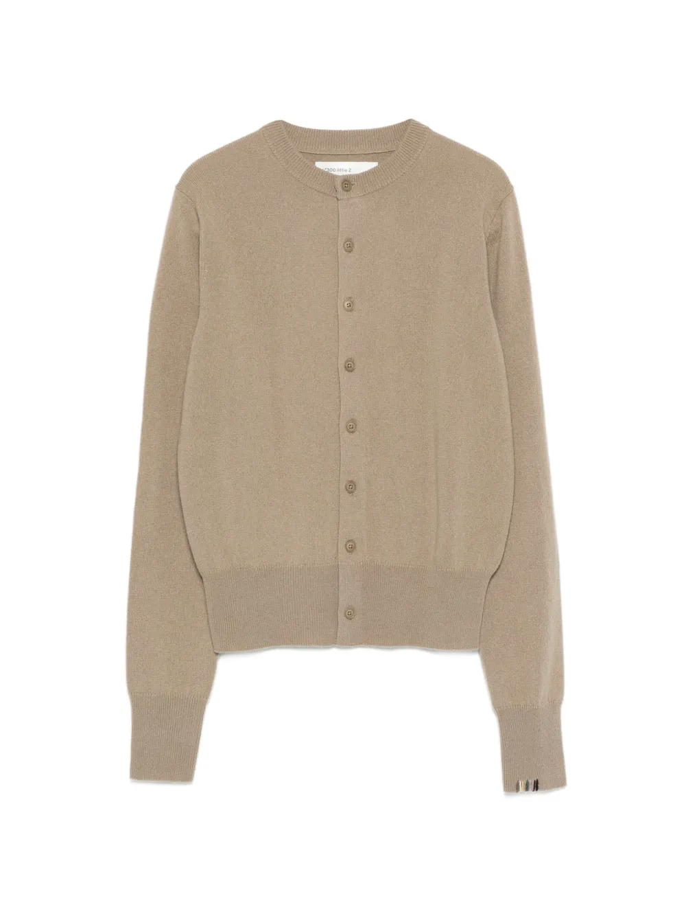 

Маленький кардиган на двух пуговицах Extreme Cashmere, бежевый