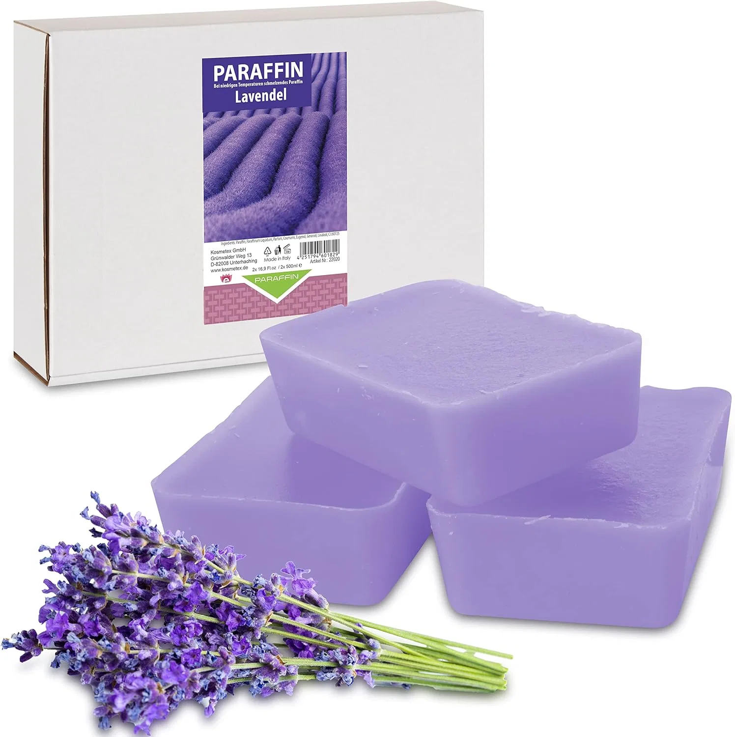Парафин Kosmetex Lavender Wellness для ванночек ‎Kosmetex