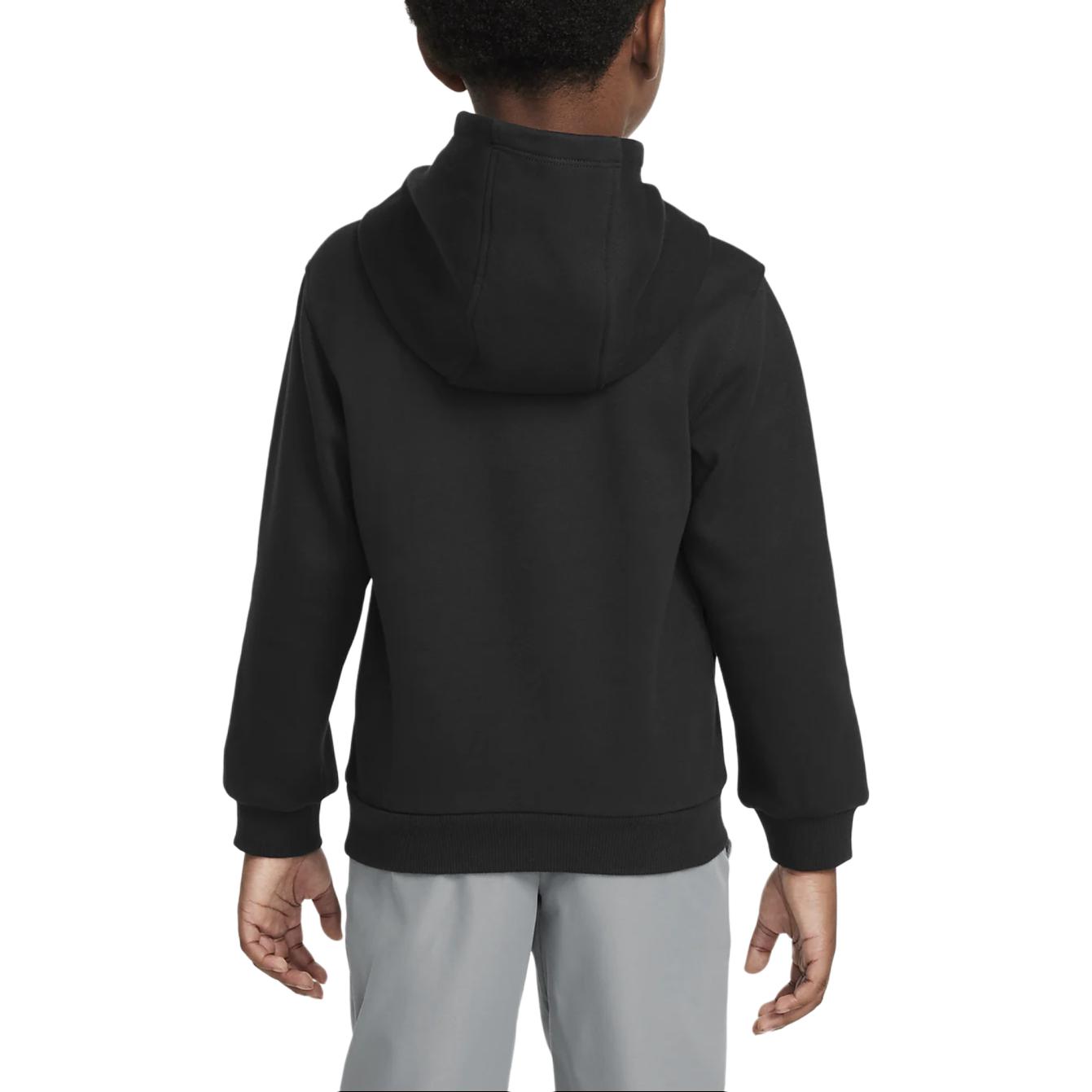 Nike Спортивная толстовка черный для детей 3-7 лет — фото 4