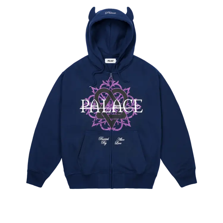 

Толстовка Palace Tri-Gram Hood, Navy