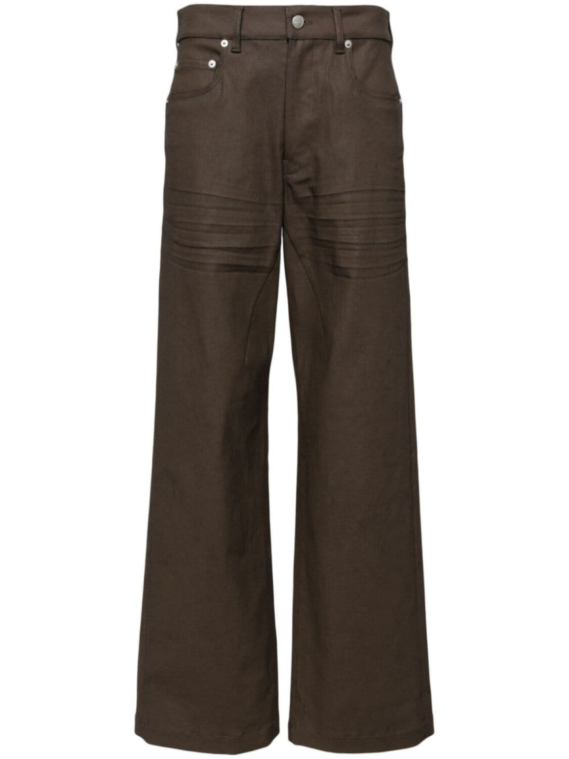 

Rick Owens джинсы Geth, коричневый