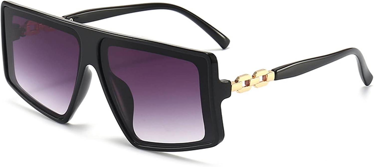 

Солнцезащитные очки в ретро-стиле с большой оправой 2026 года для мужчин и женщин, для использования на открытом воздухе, на пляже и за рулем (Цвет: C, Размер: Средний) MTZJH, A