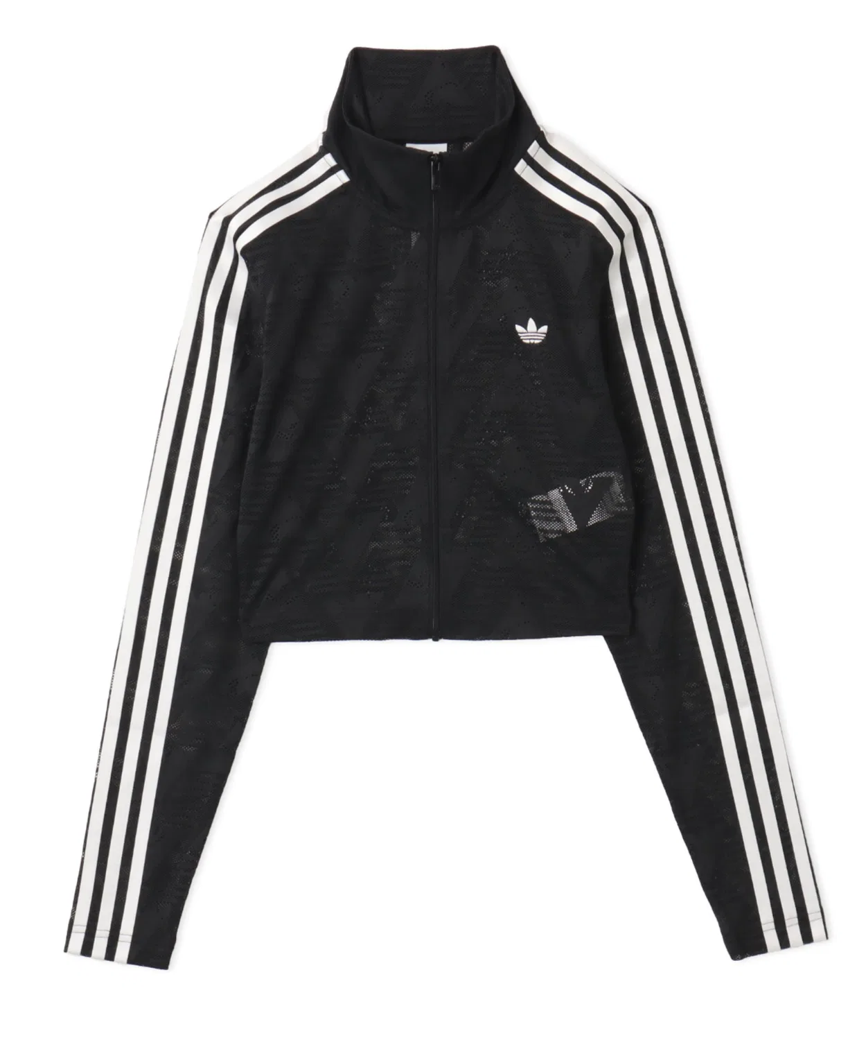 Трек-топ Firebird Classic Lace adidas, чёрный — фото 2