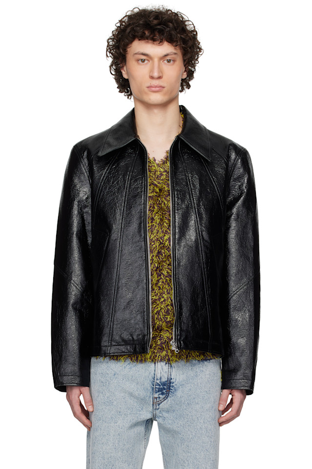 

Куртка Duke из искусственной кожи Séfr, цвет faux memory leather