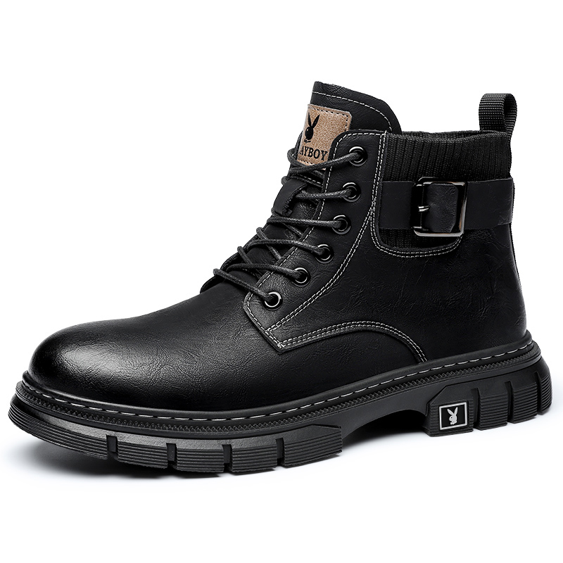 

Короткие мужские ботинки Martin Playboy, Black (All-Season)