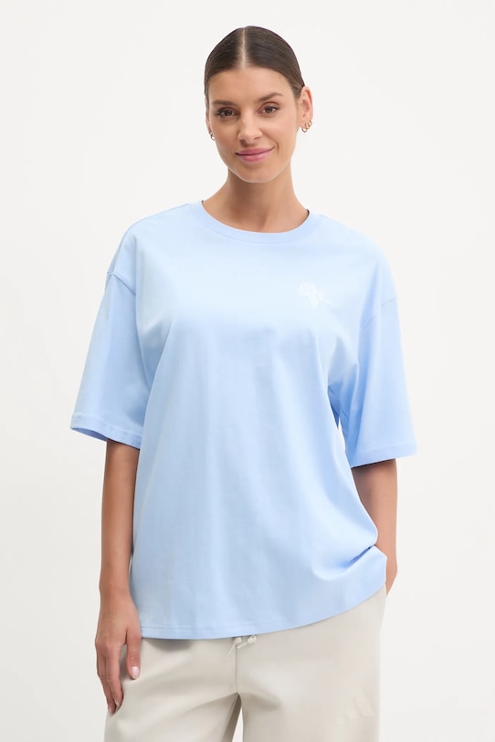 

Футболка хлопковая W C PHOTO TEE Adidas, синий