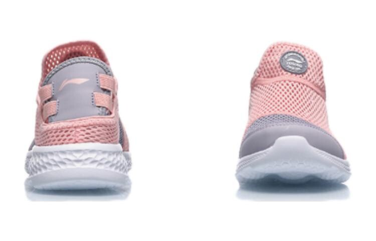 Кроссовки LINING YOUNG Sports Life Collection Kids Lifestyle Shoes GS Low-top Pink, фиолетовый — фото 4