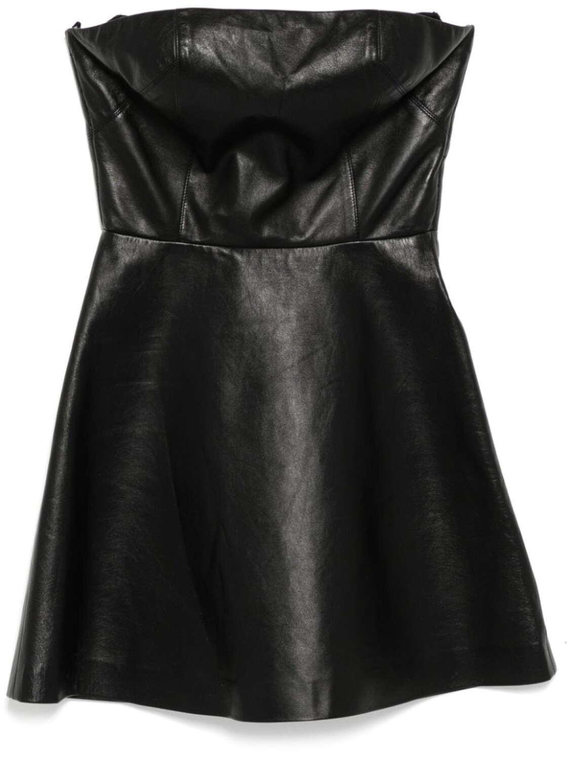 

Платье-бюстье миди Ermanno Scervino, черный