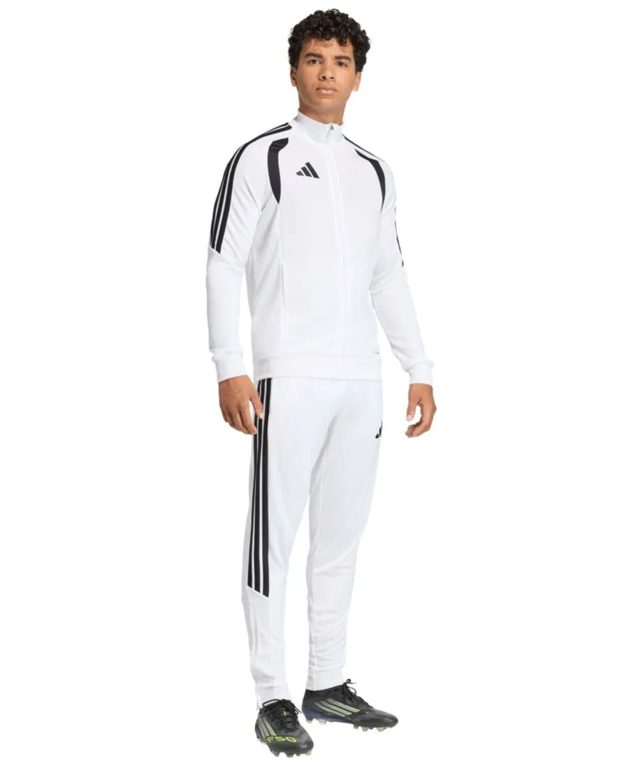 Мужская тренировочная куртка Tiro 26 League на молнии спереди Adidas, белый — фото 2