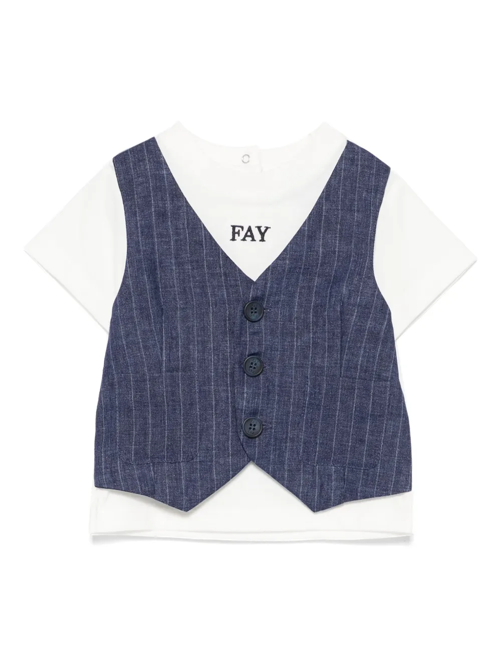 

Многослойная футболка Fay Kids, белый