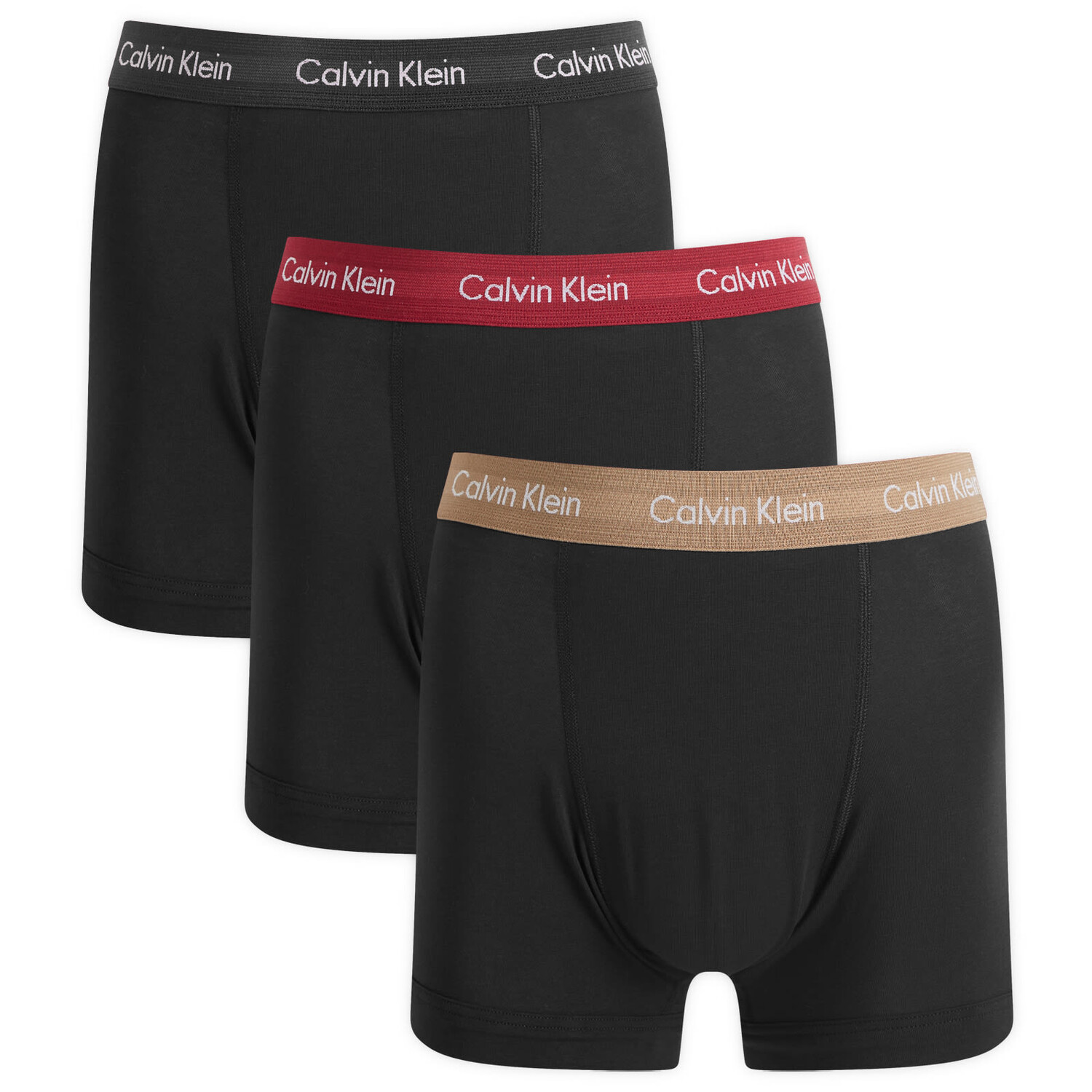 

Трусы Calvin Klein Trunk - 3 Pack, черный
