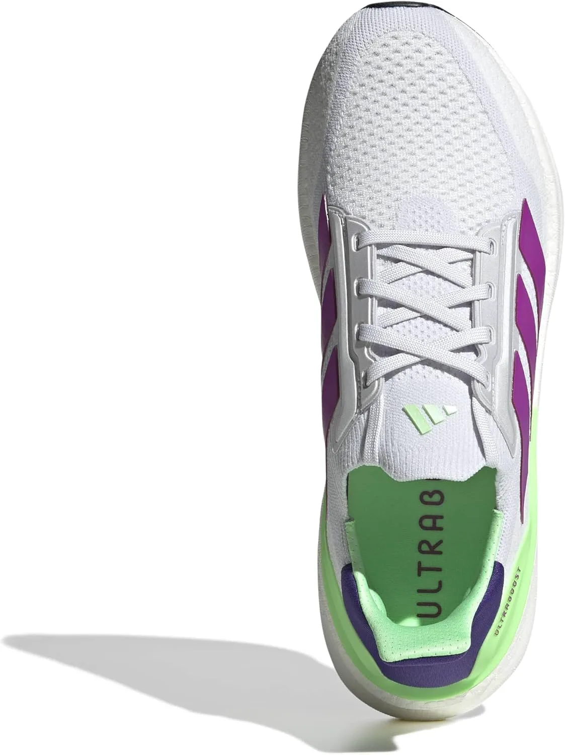 Мужские кроссовки Adidas Ultraboost 5X для бега, серый/фиолетовый — фото 2