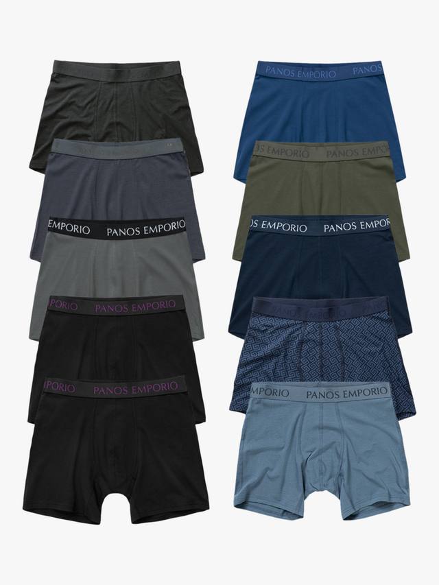 

Боксеры из бамбуковой смеси Panos Emporio, Pack of 10, Multi