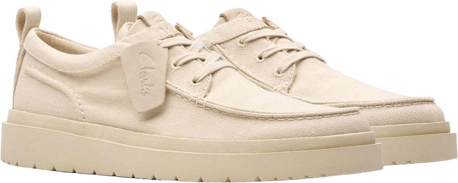 Лоферы Clarks Polden Moc, бежевый — фото 4