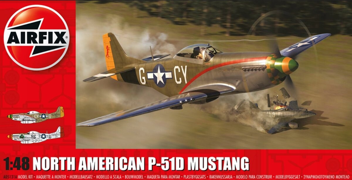 

Североамериканский P-51D Mustang, Airfix 05131A