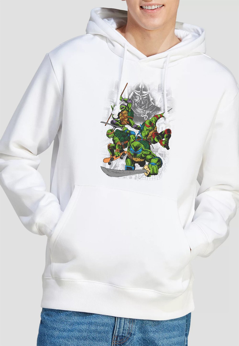 

Толстовка MUTANT NINJA TURTLES SHREDDER AND TURTLES COMIC Cotton Soul, белый