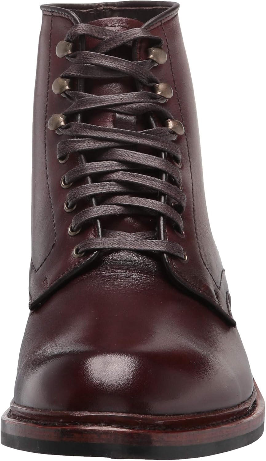 Мужские оксфорды Allen Edmonds Higgins M Wp с гладким носком, Chili — фото 2