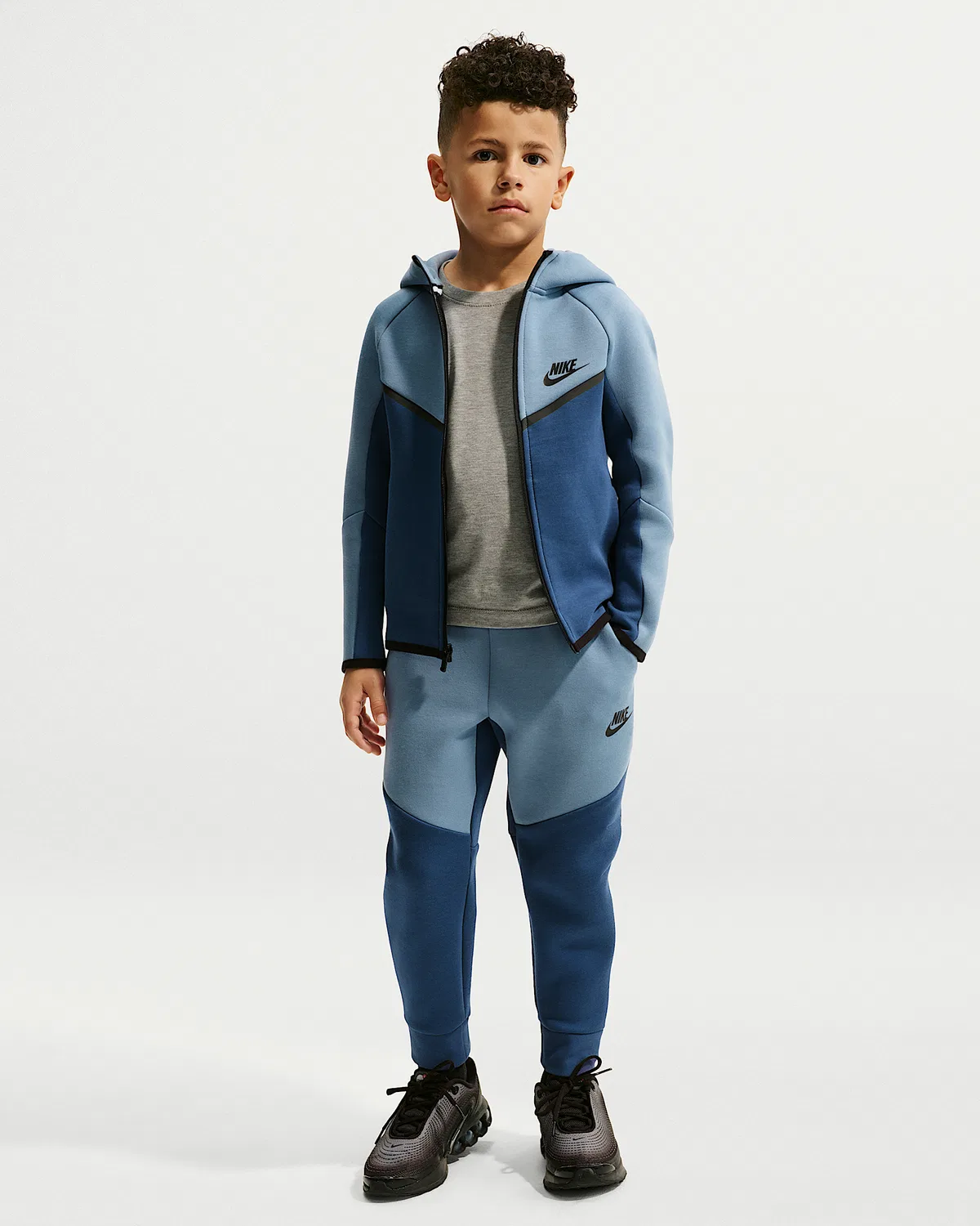 Детский спортивный костюм Nike Sportswear Tech Fleece 2-в-1, Blue