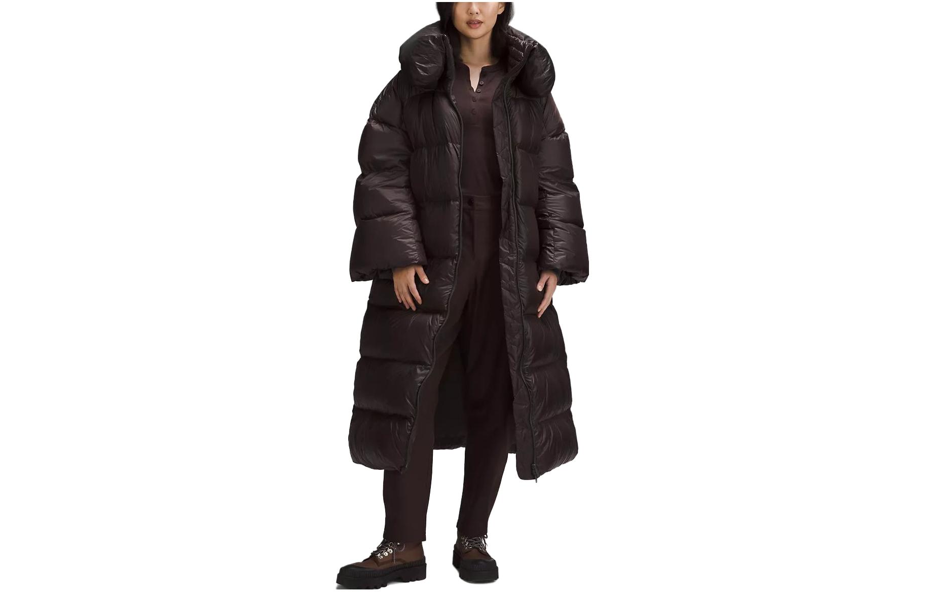 

Lululemon Женская пуховая куртка, Dark Brown/ESPR/DKAS