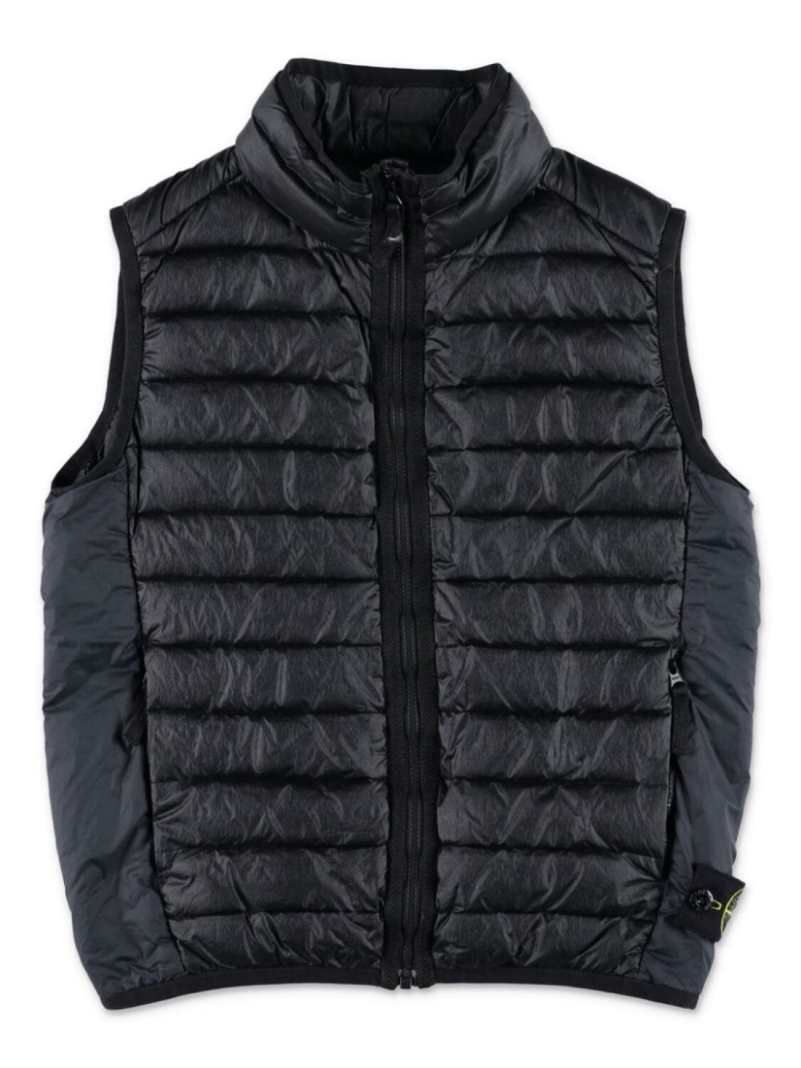 

Stone Island Junior жилет с нашивкой Compass, черный