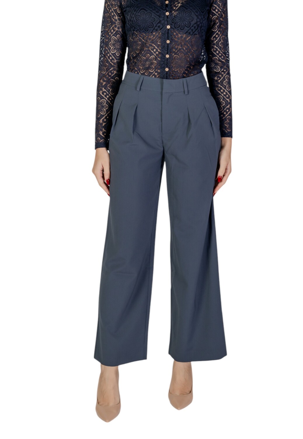 

Брюки женские Calvin Klein Jeans широкие, серый