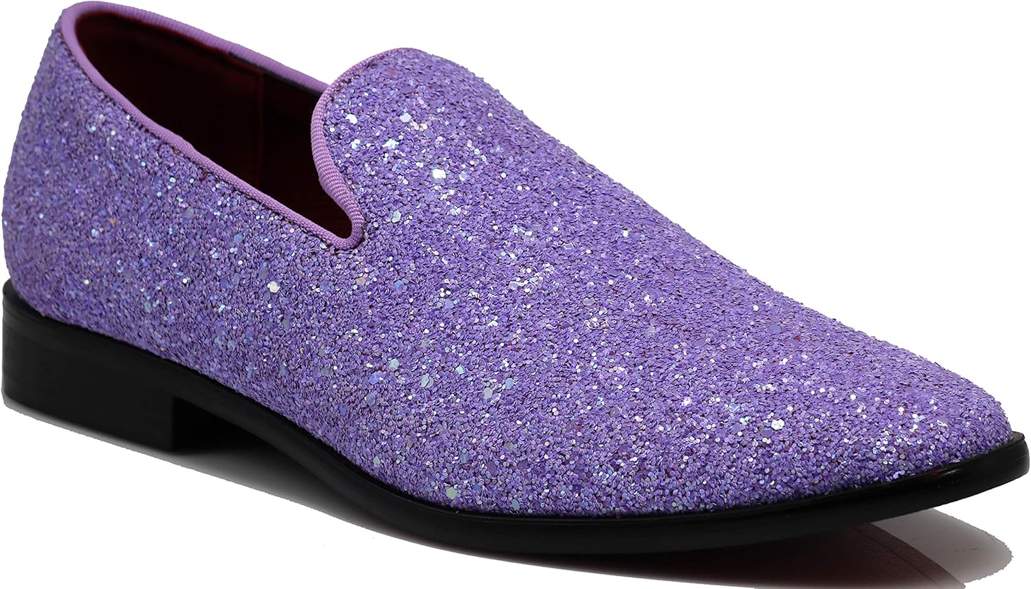 

Мужские винтажные блестящие лоферы SPK04, классические туфли слипоны под смокинг Enzo Romeo, Lavender